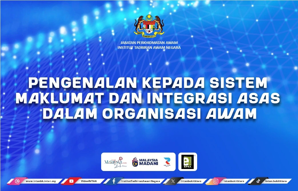 Pengenalan kepada Sistem Maklumat dan Integrasi Asas dalam Organisasi Awam
