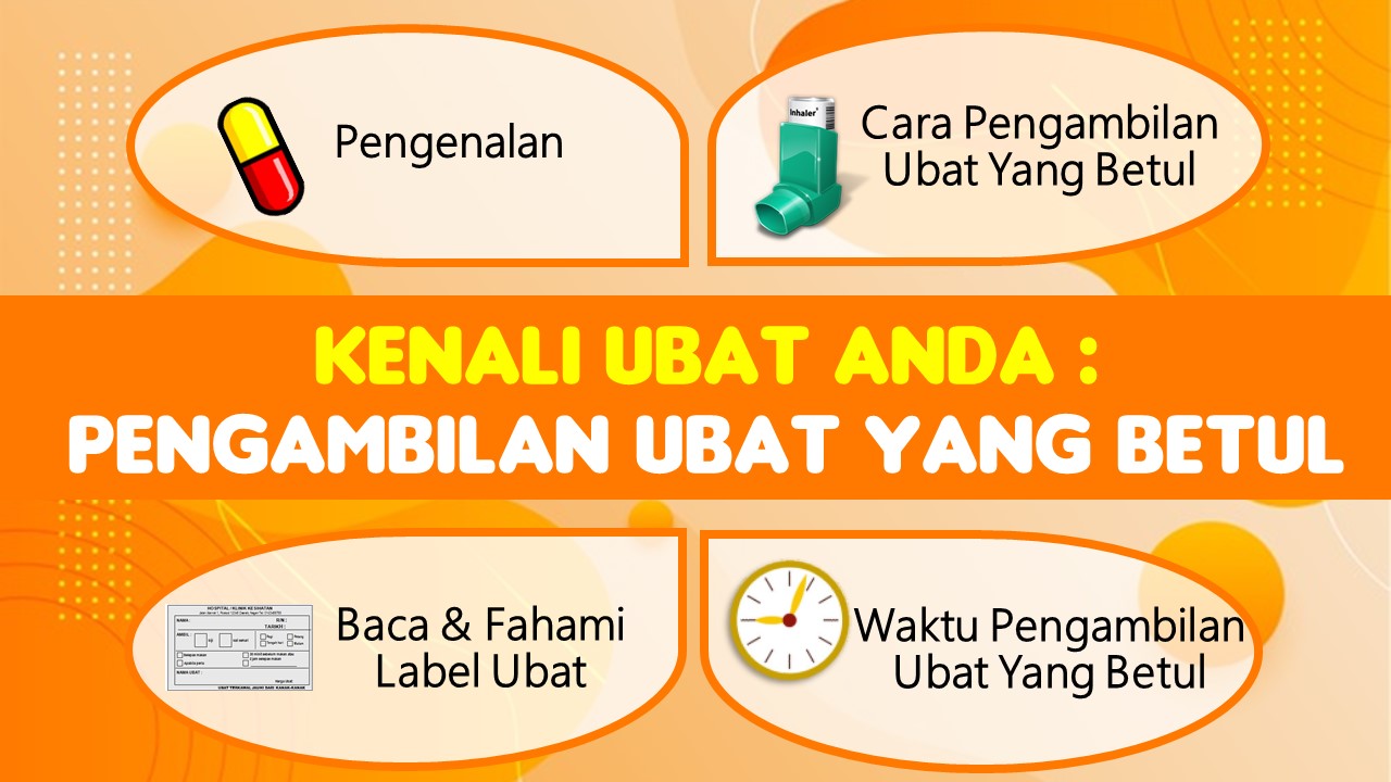 Kenali Ubat Anda: Pengambilan Ubat Yang Betul