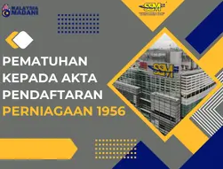 SSM: Pematuhan Kepada Akta Pendaftaran Perniagaan 1956